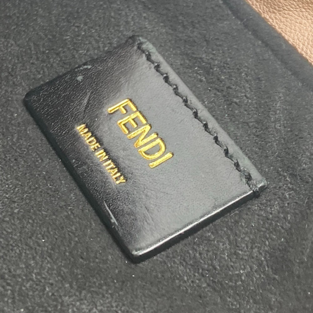 FENDI Black Leather Shoulder Bag - Picture 14 of 15